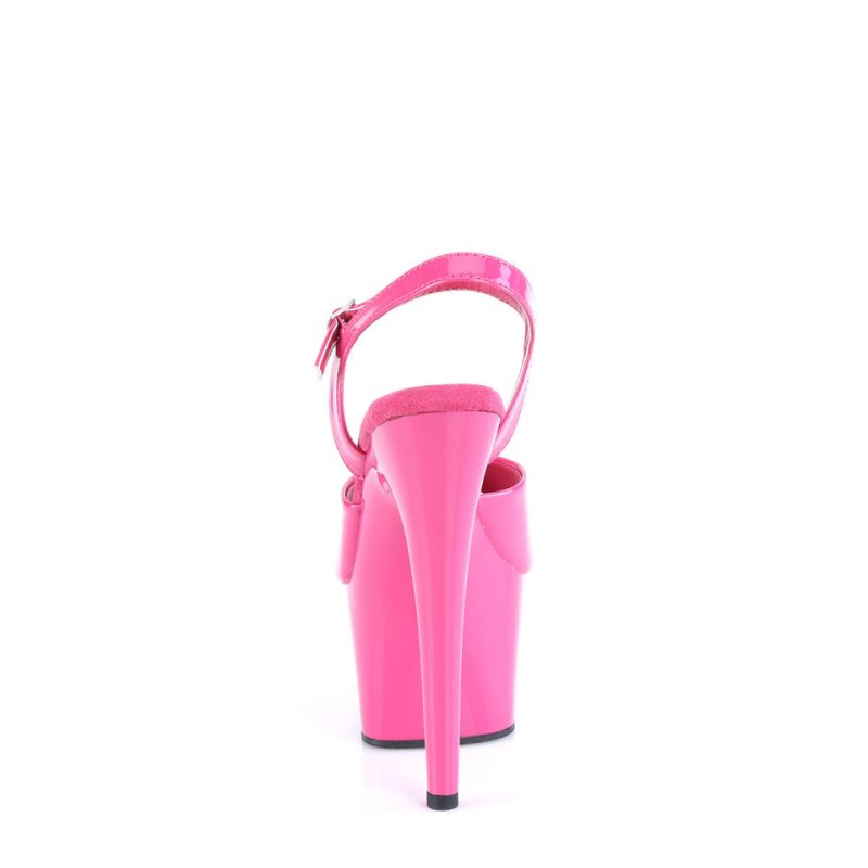 Pleaser Adore-709 Plateau High Heels Damen Rosa | VBNFQFDNI