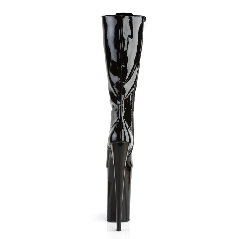 Pleaser Beyond-2020 Kniehohe Stiefel Damen Schwarz | SJNKLNPTS