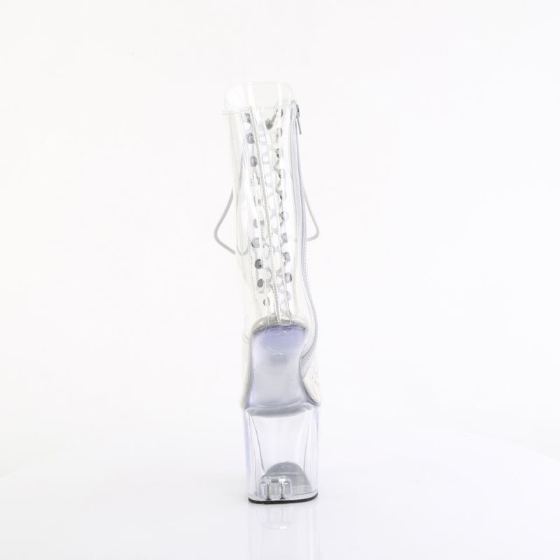 Pleaser Craze-1040C Stiefel Damen Clear | EIBQTKFPQ