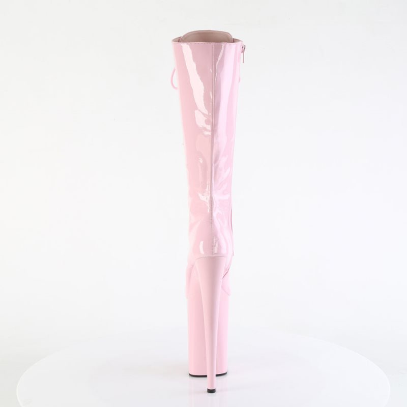 Pleaser Infinity-2020 Kniehohe Stiefel Damen Rosa | JINBMTBJL
