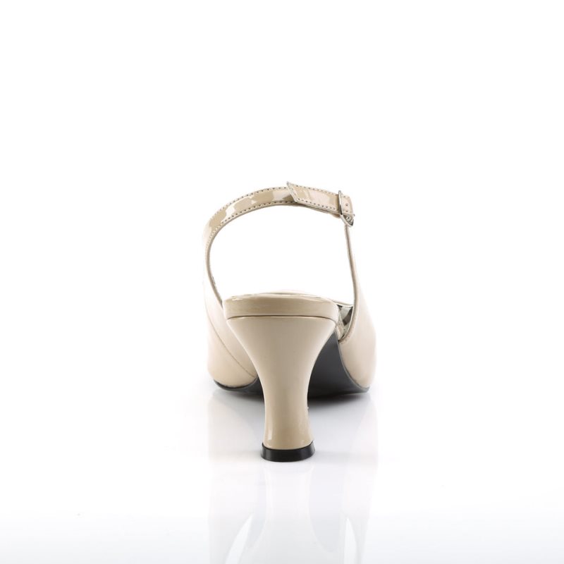 Pleaser Jenna-02 Pumps Damen Beige | VQMBKCTJV