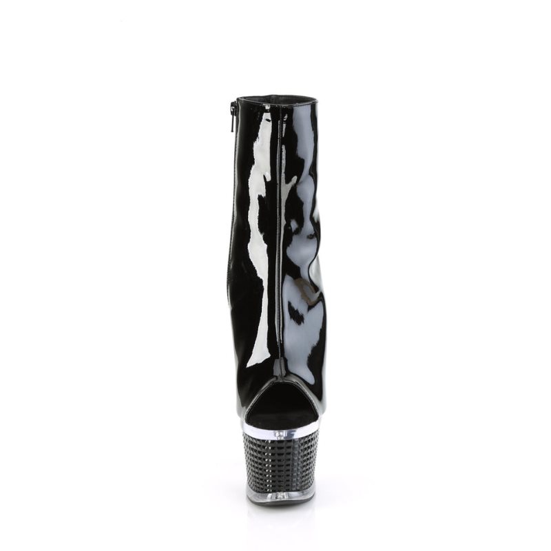 Pleaser Spectator-1012 Stiefel Damen Schwarz | EFHCJHDTA