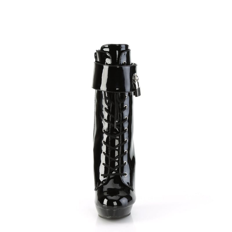 Pleaser Sultry-1023 Stiefel Damen Schwarz | NQCVTFUZV